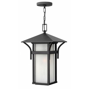 H2572SK Harbor Hanging Hanging Lantern - Satin Black