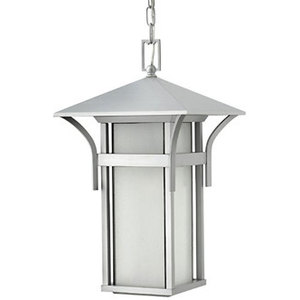 H2572TTLED Harbor Hanging Hanging Lantern - Titanium