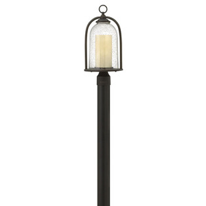 H2611OZ Quincy Post Light Post Lights - Oil Rubbed Bronze