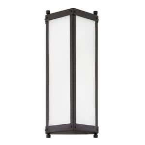 H2660MR Draper Entrance Outdoor Wall Light - Museum Bronze