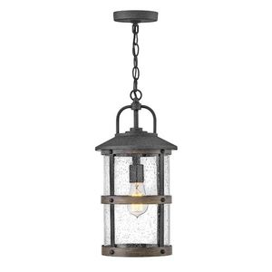 H2682DZ Lakehouse Hanging Hanging Lantern - Aged Zinc