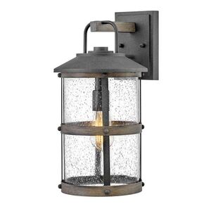 H2684DZLL Lakehouse Entrance Outdoor Wall Light - Aged Zinc