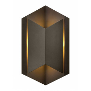 H2714BZ Lex Entrance Outdoor Wall Light - Bronze