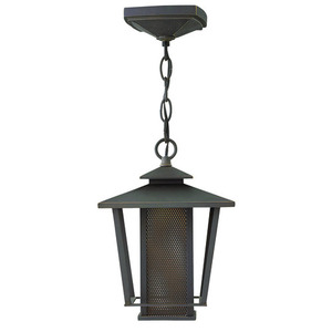 H2742OZ Theo Hanging Hanging Lantern - Oil Rubbed Bronze