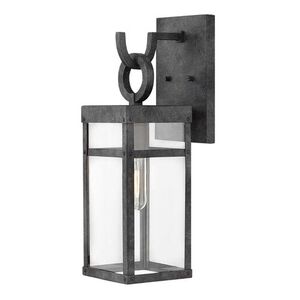 H2800DZLL Porter Entrance Outdoor Wall Light - Aged Zinc