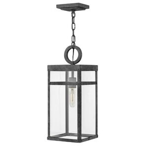 H2802DZLL Porter Hanging Hanging Lantern - Aged Zinc