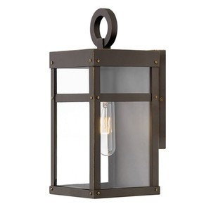 H2806OZ Porter Entrance Outdoor Wall Light - Oil Rubbed Bronze