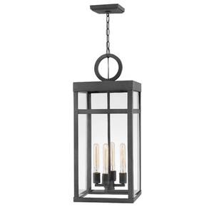 H2808DZ Porter Hanging Hanging Lantern - Aged Zinc