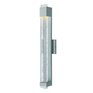 H2835TT Glacier Entrance Outdoor Wall Light - Titanium