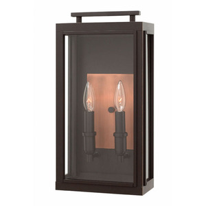 H2914OZ Sutcliffe Entrance Outdoor Wall Light - Oil Rubbed Bronze