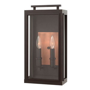 H2914OZLL Sutcliffe Entrance Outdoor Wall Light - Oil Rubbed Bronze