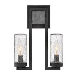 H29202DZLL Sawyer Entrance Outdoor Wall Light - Aged Zinc