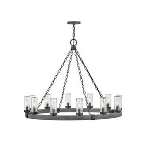 H29207DZLL Sawyer Hanging Hanging Lantern - Aged Zinc