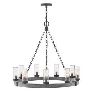 H29208DZ Sawyer Hanging Hanging Lantern - Aged Zinc