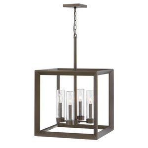 H29304WBLL Rhodes Hanging Hanging Lantern - Warm Bronze