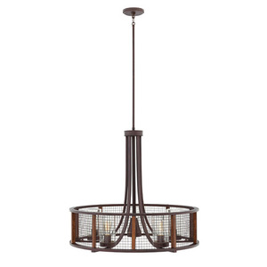 H29616IR Beckett Hanging Hanging Lantern - Iron Rust