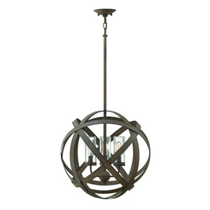 H29703VI Carson Hanging Hanging Lantern - Vintage Iron