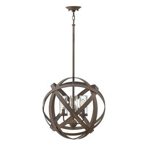 H29703VILL Carson Hanging Hanging Lantern - Vintage Iron