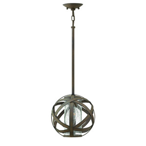 H29707VI Carson Hanging Hanging Lantern - Vintage Iron