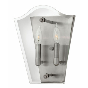 H3002PL Wingate Multi Bulb Wall Sconce - Polished Antique Nickel