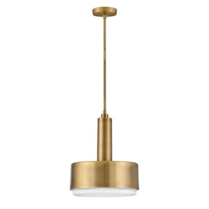 H30074LCB Cedric Down Light Pendant Light - Lacquered Brass