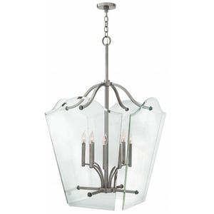 H3009PL Wingate Entrance / Foyer Pendant Light - Polished Antique Nickel