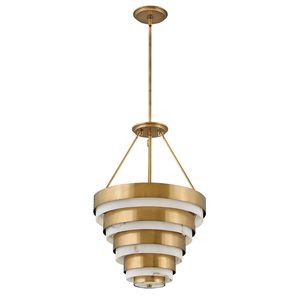 H30184HB Echelon Down Light Pendant Light - Heritage Brass