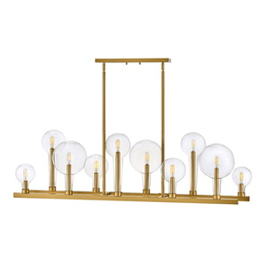 H30528LCB Alchemy Linear Pendant Pendant Light - Lacquered Brass