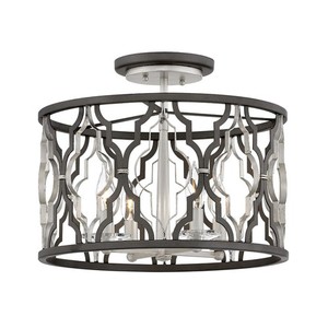 H3063GG Portico Entrance / Foyer Pendant Light - Glacial Gold