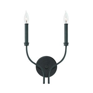 H3072KZ Alister Multi Bulb Wall Sconce - Buckeye Bronze