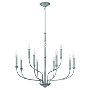 H3078AN Alister Mid Sized Chandelier Chandelier - Antique Nickel