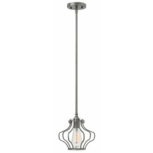 HIN3112AN Congress Mini-Pendant Pendant Light - Antique Nickel