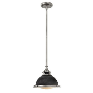 H3122DZ Amelia Down Light Pendant Light - Aged Zinc