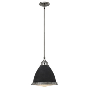 H3126DZ Amelia Down Light Pendant Light - Aged Zinc