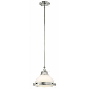 H3127CMGU24 Amelia Down Light Pendant Light - Chrome