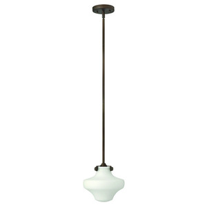 H3134OZGU24 Congress Mini-Pendant Pendant Light - Oil Rubbed Bronze