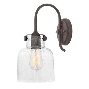 H31700OZ Congress 1 Bulb Wall Sconce - Oil Rubbed Bronze H31700OZ Congress 1 Bulb Wall Sconce - Oil Rubbed Bronze