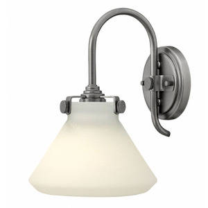 H3170AN Congress 1 Bulb Wall Sconce - Antique Nickel H3170AN Congress 1 Bulb Wall Sconce - Antique Nickel