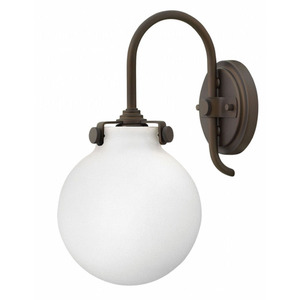 H3173OZ Congress 1 Bulb Wall Sconce - Oil Rubbed Bronze H3173OZ Congress 1 Bulb Wall Sconce - Oil Rubbed Bronze
