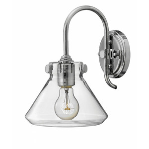 H3176CM Congress 1 Bulb Wall Sconce - Chrome H3176CM Congress 1 Bulb Wall Sconce - Chrome