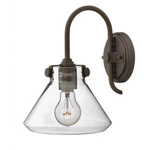 H3176OZ Congress 1 Bulb Wall Sconce - Oil Rubbed Bronze H3176OZ Congress 1 Bulb Wall Sconce - Oil Rubbed Bronze