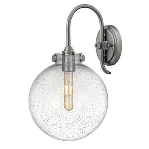 H3179AN Congress 1 Bulb Wall Sconce - Antique Nickel H3179AN Congress 1 Bulb Wall Sconce - Antique Nickel