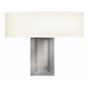 HIN3202AN Hampton Multi Bulb Wall Sconce - Antique Nickel