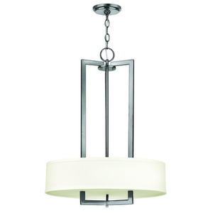 H3203ANGU24 Hampton Drum Pendant Pendant Light - Antique Nickel