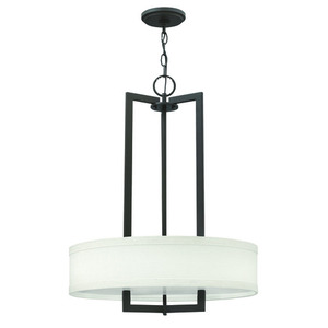 H3203KZGU24 Hampton Drum Pendant Pendant Light - Buckeye Bronze H3203KZGU24 Hampton Drum Pendant Pendant Light - Buckeye Bronze