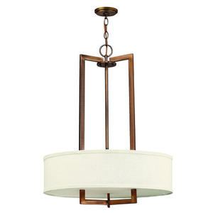 H3204BRGU24 Hampton Drum Pendant Pendant Light - Brushed Bronze H3204BRGU24 Hampton Drum Pendant Pendant Light - Brushed Bronze