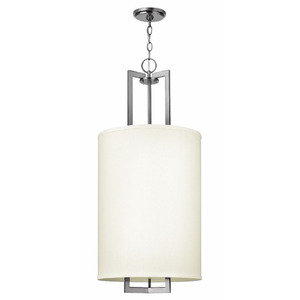 H3205AN Hampton Drum Pendant Pendant Light - Antique Nickel