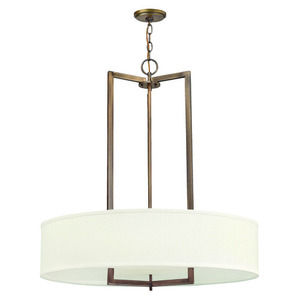 H3206BRGU24 Hampton Drum Pendant Pendant Light - Brushed Bronze H3206BRGU24 Hampton Drum Pendant Pendant Light - Brushed Bronze