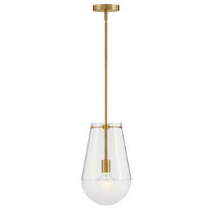 H32087LCB Beck Mini-Pendant Pendant Light - Lacquered Brass