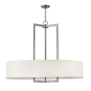 H3219AN Hampton Drum Pendant Pendant Light - Antique Nickel